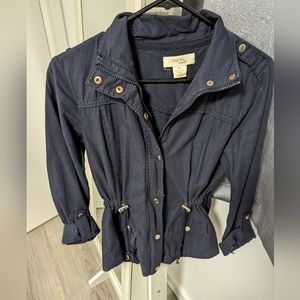 Cropped Sleeve Jacket